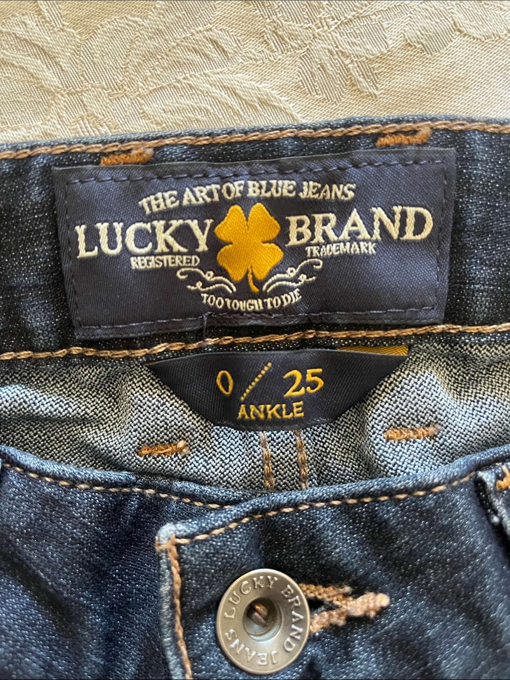Lucky Brand Dark Blue Bootcut Jeans - Picture 5 of 7